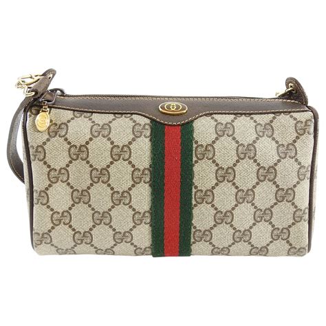 gucci pochette vintage|old Gucci shoulder bag.